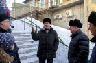 Анатолий Локоть оценил уборку снега и мусора в новогодние праздники